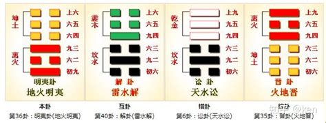 坤離卦|36. 明夷卦 (地火明夷) 